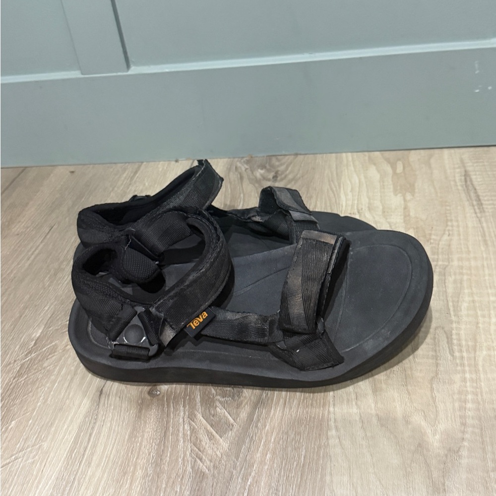Teva original universal premier black‎ sandals men's size 9